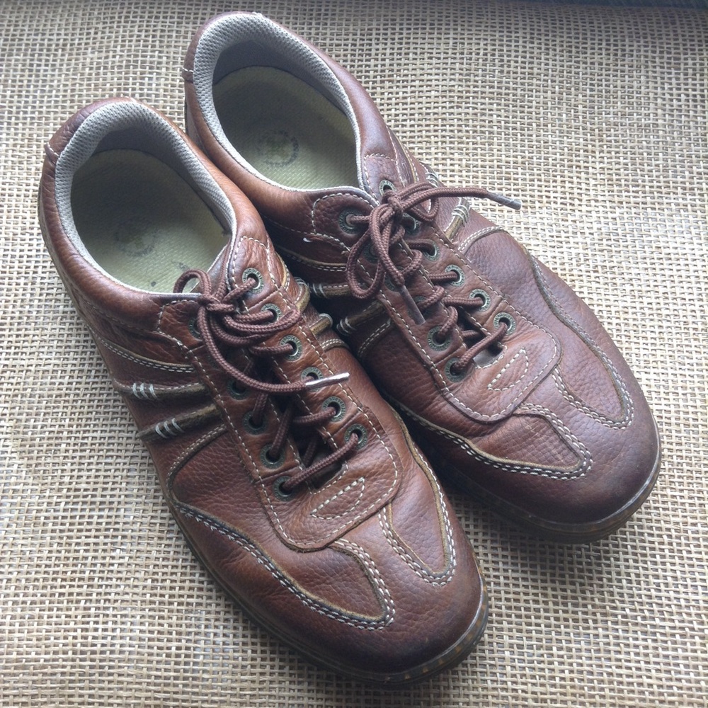 Dr Martens Air Cushion Brown Comfort Shoes